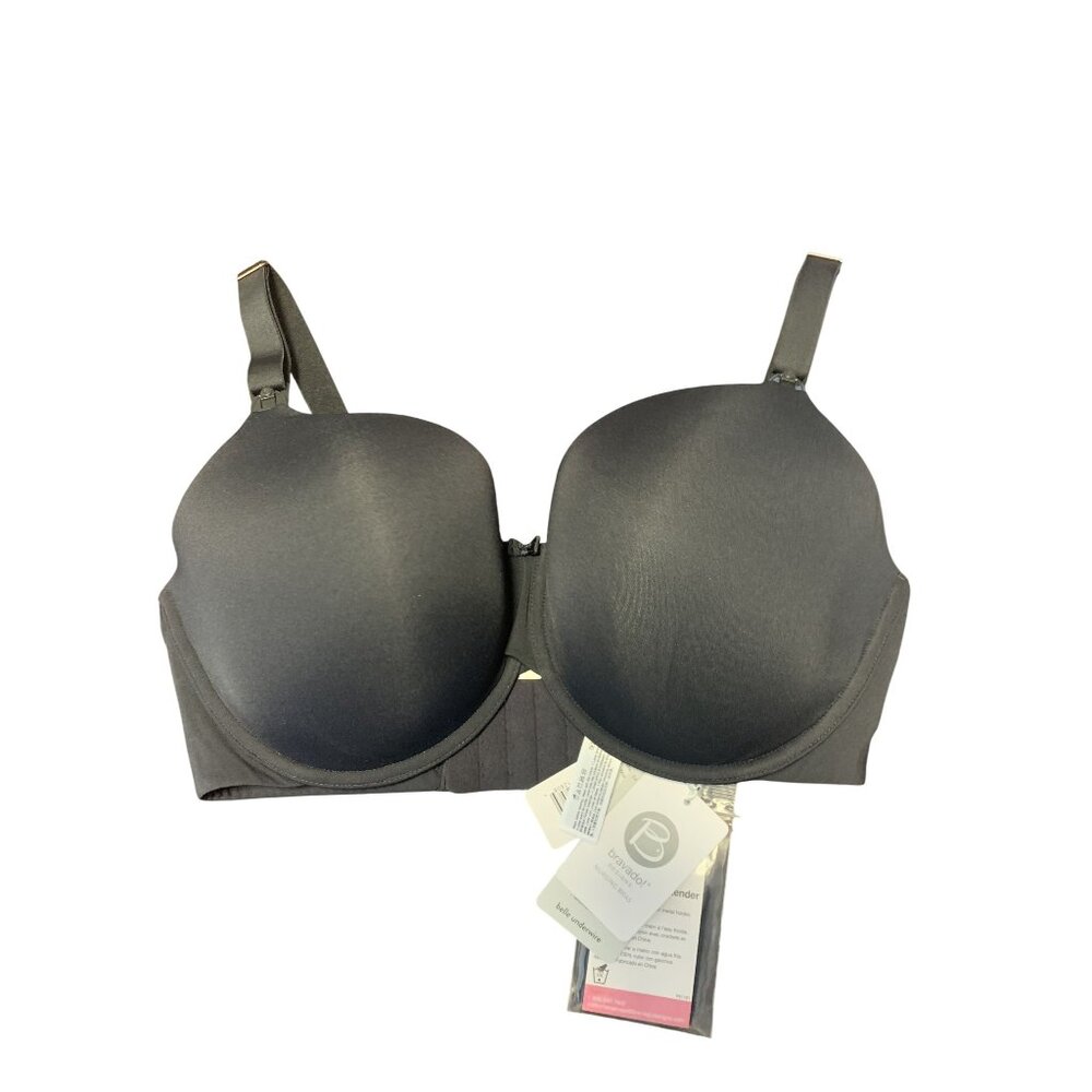 NWOT Bravado Underwire Black Nursing Bra Size 36G